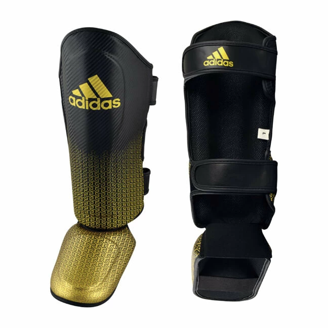 Adidas Pro KickBoxing Shin Instep – Black Gold 3 Adidas Pro KickBoxing Shin Instep – Black Gold