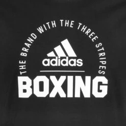 AdidasBoxing Sleeveless T-Shirt – Black 11 AdidasBoxing Sleeveless T-Shirt – Black -ADIDAS Shop Adidas Vertical Boxing Sleeveless T Shirt Black 3