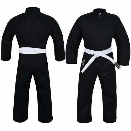 MORGAN Yamasaki Pro Black Karate Gi Uniform (10oz) 7 MORGAN Yamasaki Pro Black Karate Gi Uniform (10oz) - Image 5