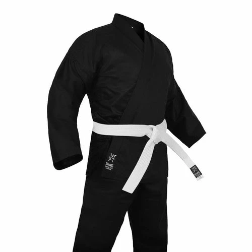 MORGAN Yamasaki Pro Black Karate Gi Uniform (10oz) 4 MORGAN Yamasaki Pro Black Karate Gi Uniform (10oz) - Image 2