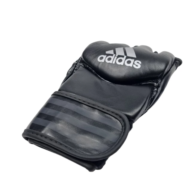 Adidas Training Grappling MMA Mitts – Black/Silver 6 Adidas Training Grappling MMA Mitts – Black/Silver - Image 4