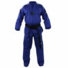 Adidas Coloured Taekwondo Dobok Blue 1 Adidas Coloured Taekwondo Dobok Blue -ADIDAS Shop adiTCC01 Champion color Blue Front