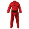 Adidas Coloured Taekwondo Dobok Red 1 Adidas Coloured Taekwondo Dobok Red -ADIDAS Shop adiTCC01 Champion color Red Front