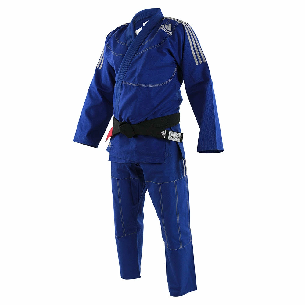 Adidas BJJ Contest Blue Gi Uniform 3 Adidas BJJ Contest Blue Gi Uniform
