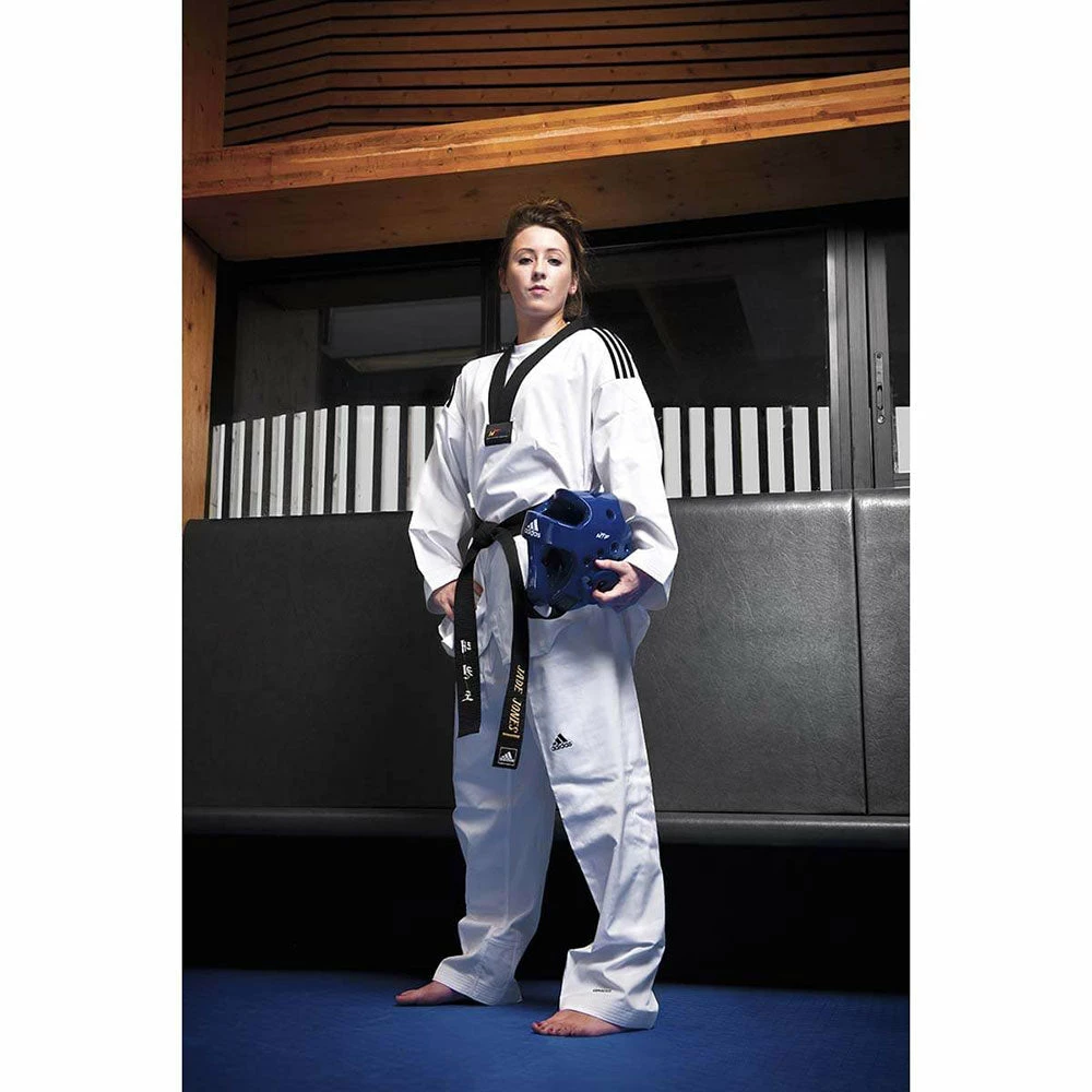 Adidas Fighter Taekwondo Dobok Junior 4 Adidas Fighter Taekwondo Dobok Junior - Image 2