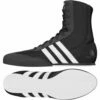 Adidas Box Hog 2 Boxing Shoes Black -ADIDAS Shop boxhog2first
