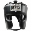 Cleto Reyes Cheek Protection Head Gear -ADIDAS Shop cleto reyes cheek protection head gear black front