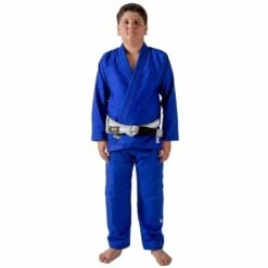 Kingz Kids The One Jiu Jitsu GI 14 Kingz Kids The One Jiu Jitsu GI -ADIDAS Shop kingz kids the one jiu jitsu gi blue front