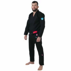 Kingz Mens The One Vice Jiu Jitsu Gi 11 Kingz Mens The One Vice Jiu Jitsu Gi -ADIDAS Shop kingz the one vice jiu jitsu gi black front left