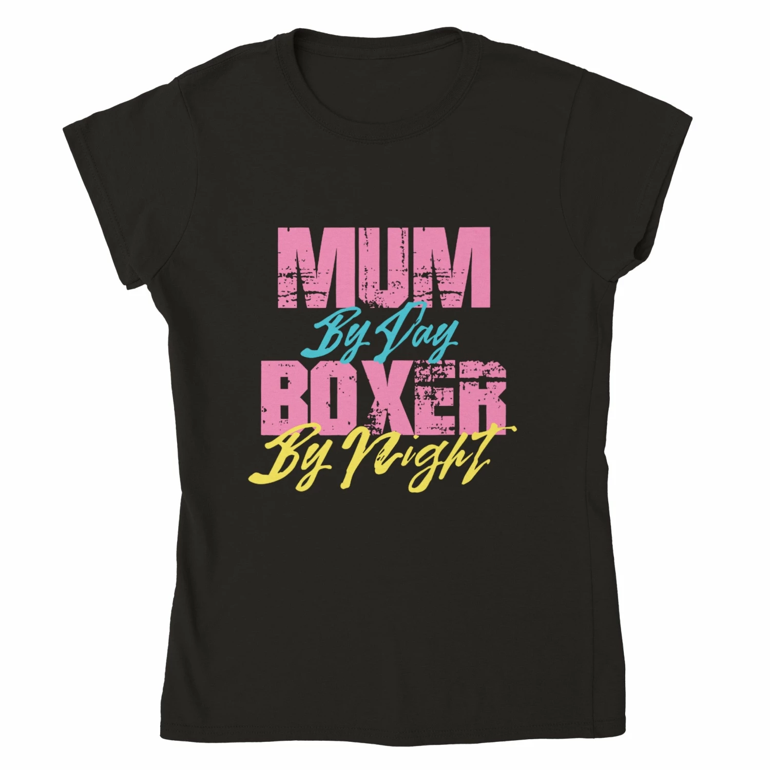 Mum By Day, Boxer By Night Women's T-shirt 6 Mum By Day, Boxer By Night Women's T-shirt - Image 4