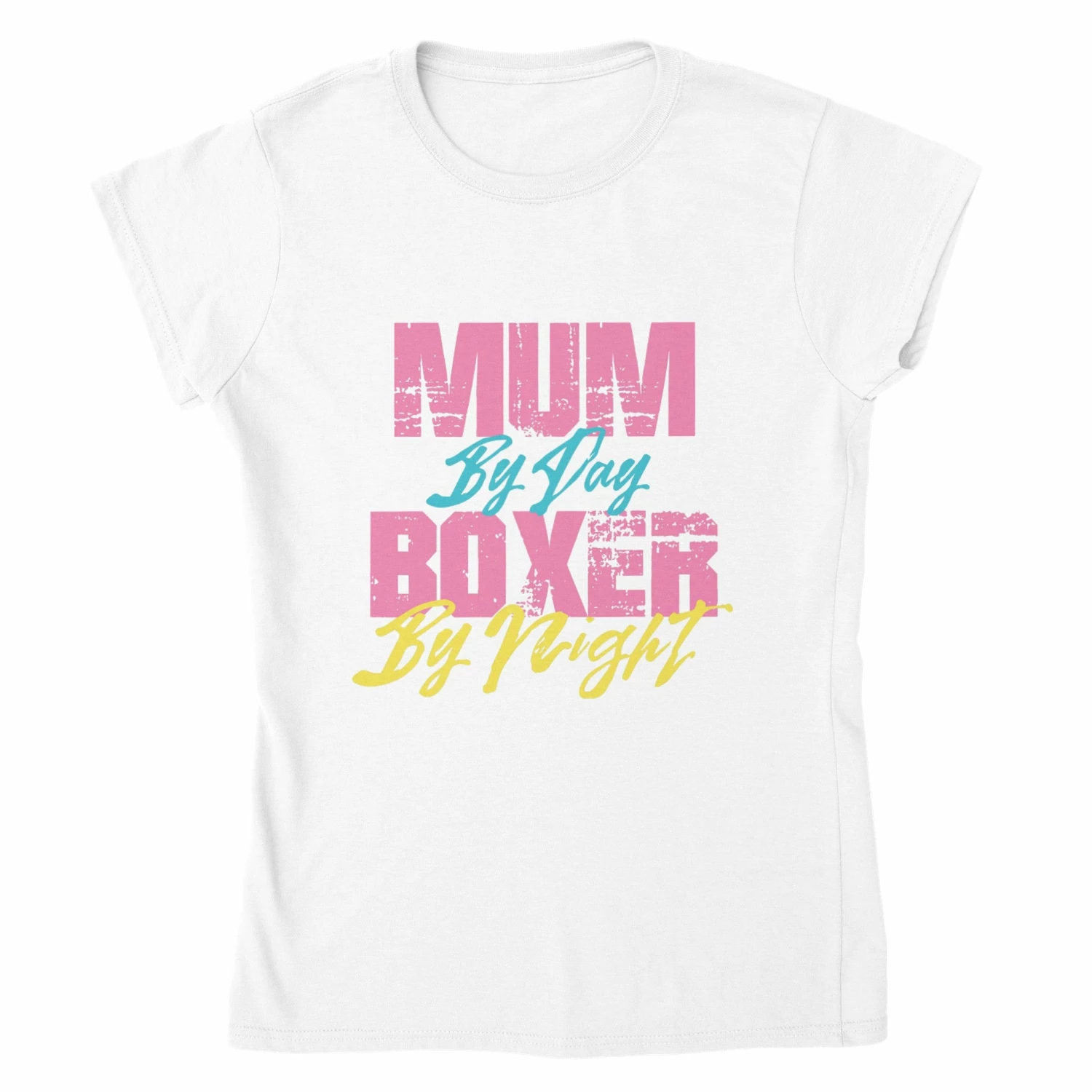 Mum By Day, Boxer By Night Women's T-shirt 3 Mum By Day, Boxer By Night Women's T-shirt