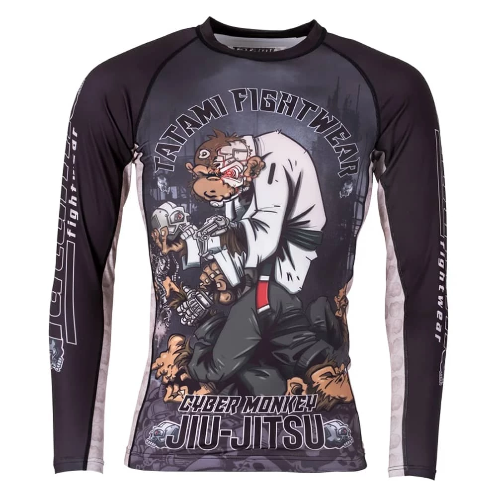 Tatami Cyber Thinker Monkey Rashguard 3 Tatami Cyber Thinker Monkey Rashguard
