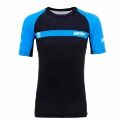 Tatami IBJJF Short Sleeve Rank Rashguard 13 Tatami IBJJF Short Sleeve Rank Rashguard -ADIDAS Shop tatami ibjjf 2020 short sleeve rank rashguard blue front